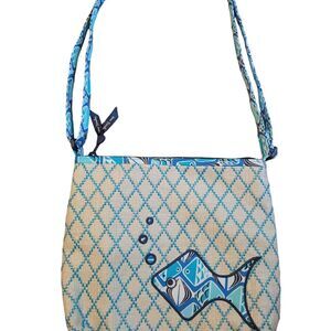 NWOT Vera Bradley  Crossbody Shoulder Bag Go Fish Beach